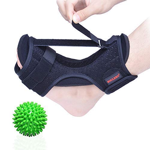 Plantar Fasciitis Night Splint Drop Foot Orthotic Brace,Improved Dorsal Night Splint for Effective