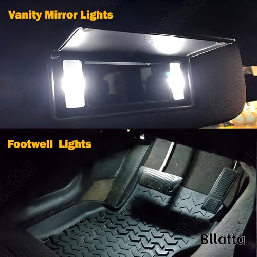 Kit de Luces LED Interior Blanco 6000K para Dodge Ram miniatura 4