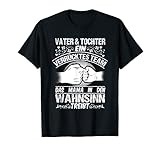 Vater und Tochter Partnerlook Papa Vatertag Spruch Geschenk T-Shirt