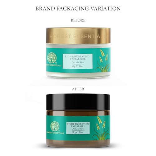 Forest Essentials Light Hydrating Facial Gel Pure Rosewater|Soothes & Renews Hydration|Unisex Face Gel|50 g - Image 5