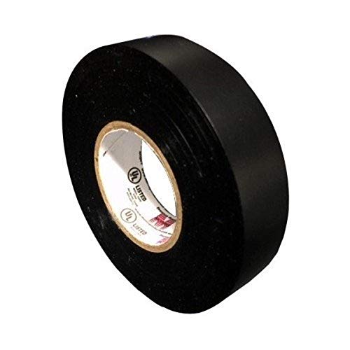 Image of Morris 60110 Black Professional Grade Vinyl Electrical Tape, 7 mil, 66' Length, 3 /4 inch Width