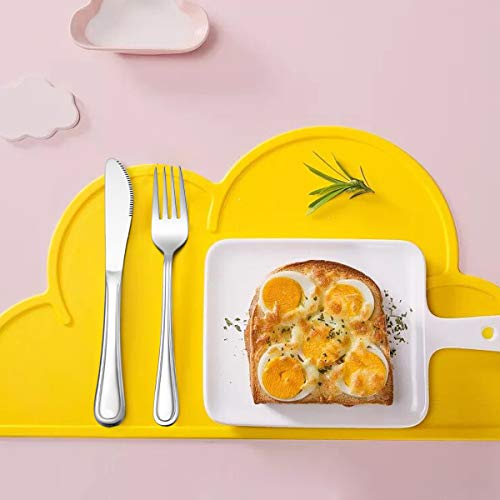 image for LIANYU 12-Piece Kids Silverware Set, Stainless Steel Toddler Utensils 