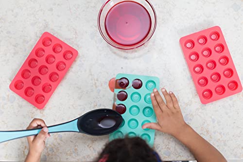 Molde de silicona para cupcakes y chocolates en pack de 2 unidades 8