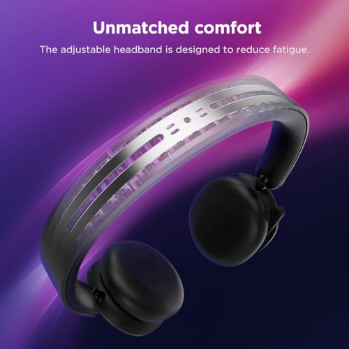 Image of Lenovo ThinkPad Dual Mode Wireless ANC Foldable Headset 8550 (Aura Edition) - Sound by Bose, AI Noise Cancelling Mic, Microsoft Teams Certified, Bluetooth 5.3
