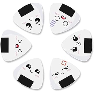 Lot de 12 plectres de guitare en forme de boules de riz pour basse, acoustiques et électriques Blanc 0,96 mm - Les Beatles, Paul McCartney, John Lennon, RIngo Starr, George Harrison Lot de 12 plectres de guitare en forme de boules de riz pour basse, acoustiques et électriques Blanc 0,96 mm – Image 3