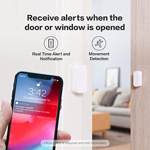 Aqara deur- en raamsensor, vereist Aqara Hub, Zigbee-verbinding, draadloze detector voor alarminstallatie en Smart Home… - Image 7