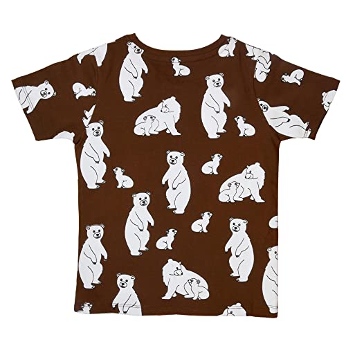 Image of Be Awara Kids Printed Half Sleeves T-shirt & Shorts Clothing Sets, 100% Cotton Soft Unisex Cord Set, Comfortable Wear for Kids With Cool Prints, Everyday Casual Wear for Boys & Girls