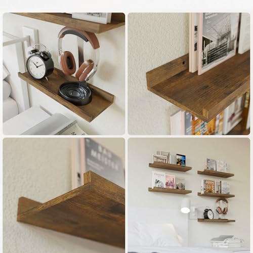 5 pcs Shelf Brown