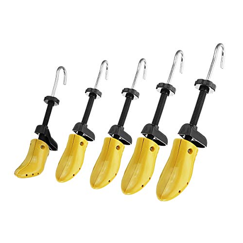 ExcLent Herren Damen Damen 2-Wege Verstellbare Schuhe Keilabsatz Stiefel Holzformer Expander Schuh Unterstützt Racks - A