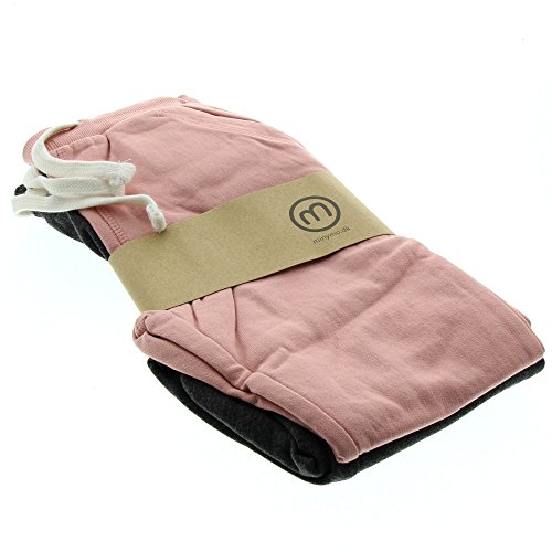 MINYMO Mädchen 2er Pack Sweat Pants/Freizeithose Für Hose, Mehrfarbig (Blusher/Rosa/Grau 568), 98 EU – Ansicht 5