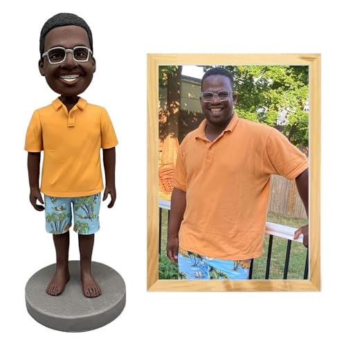 Based on Your Photo-Custom Bobbleheads,Full Personalized Statue,Unique Handmade Bobble Head...