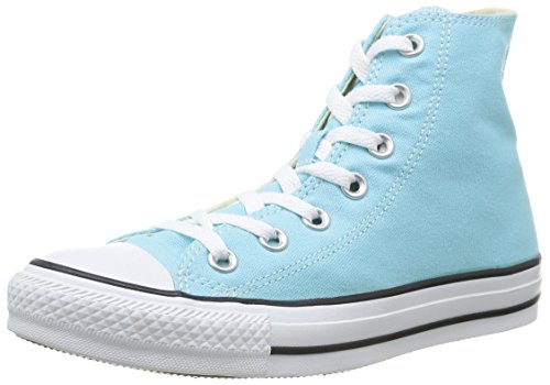 Image of Converse Men's Chuck Taylor All Star Hi Sneakers, Turquoise, 8.5 US