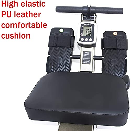 SMSOM Rudermaschine |LCD-Monitor Aerobic Fitness-Geräte, einstellbare Widerstandsrudergerät, Bauchbauch… – Bild 5
