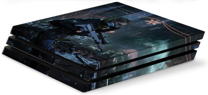 PS.4pro専用 スキンシール ステッカーオールインクルーシブステッカー接着剤を残さずにハンドルコンソール前面/背面ゲームテーマカ