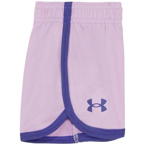 Image of Under Armour Girl's 2-Piece Short Sleeve Graphic Tee and Shorts Set, Outdoor Collection