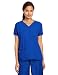 WonderWink Women's Scrubs Four Way Stretch Y-Neck Top, Royal, Small