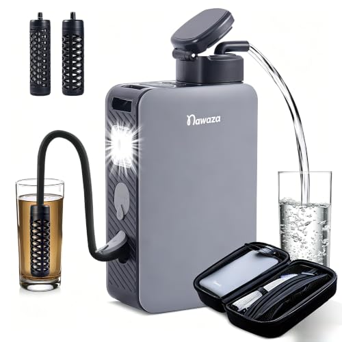 Portable Electric Water Filter for Camping and Travel