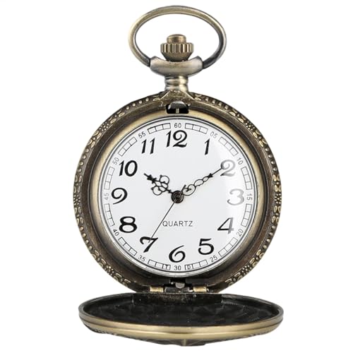 Retro Christmas Gift Watch, Graduation Pocket Watch Gift, Unique Fathers Day Timepiece, Antique Mens Pocket Watch, Chain Pocket Watch for Men, Retro Mechanical Timepiece, Elegant Mens Pocket Watch, Gr