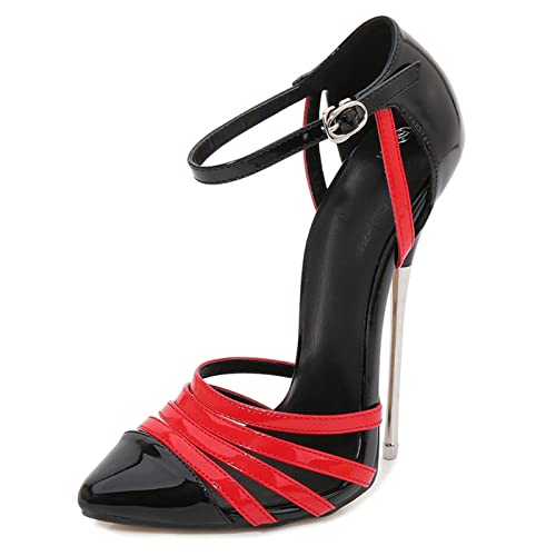 Bottes talons hauts 16cm stiletto à bout ouvert pour femmes élégantes