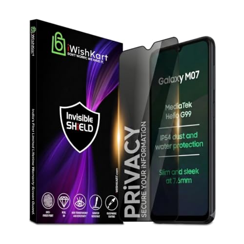 Image of iWishKart Military Grade compatible with Samsung Galaxy S26 Ultra 5G Tempered Glass [60 Days Warranty] screen protector guard Full Edge to Edge 9H Full Glue FHD with Easy Installation kit - Pack of