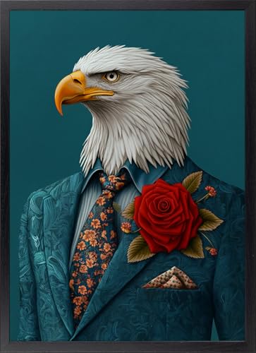 ✅ PRONTO DA APPENDERE — Il retro del quadro è già dotato di appositi ganci a scomparsa per un montaggio facile e veloce sulla parete.