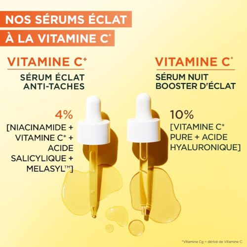 Garnier Skin Active - Coffret Sérum Jour Anti-Taches Brunes + Sérum Nuit Booster d’Éclat - Soins Visage Enrichis en Vitamine C - Vegan & Cruelty Free - Tous Types de Peaux - 2 x 30 ml – Image 3