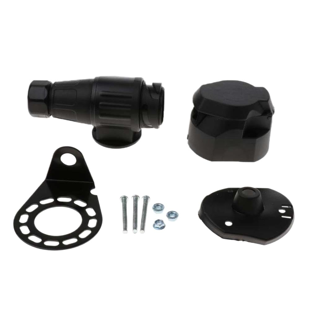 Conector de Enchufe para Remolque de Caravana y Barco de 13 Vías