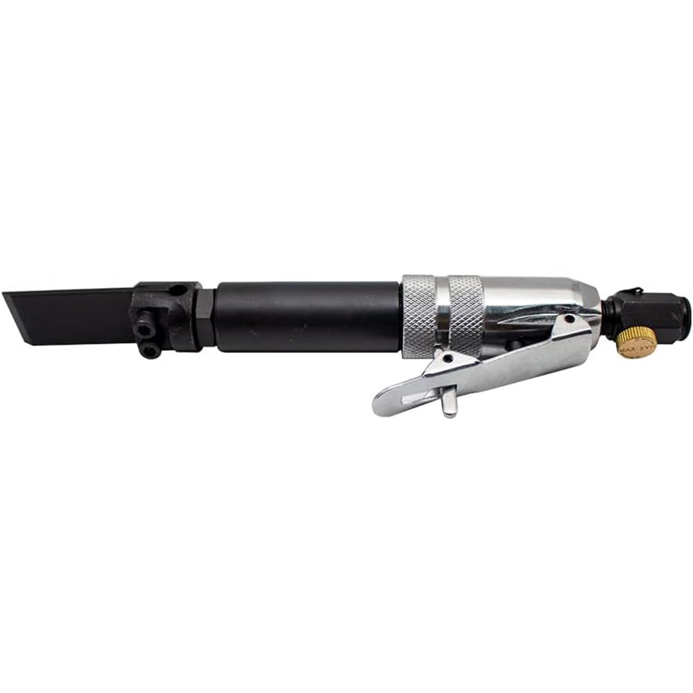 Gertrude Cincel para Pala con Mini Cuchilla De Aire, Juego De Rascadores Neumáticos, 3500 RPM Cincel Neumático Soldadura Industrial Desbarbado Y Eliminación De Óxido Herramienta De Desbarbado