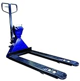 Roulettes en Polyuréthane AE ADAM PTS 2000 Transpalette Peseur, 2000 kg x 0,5 kg