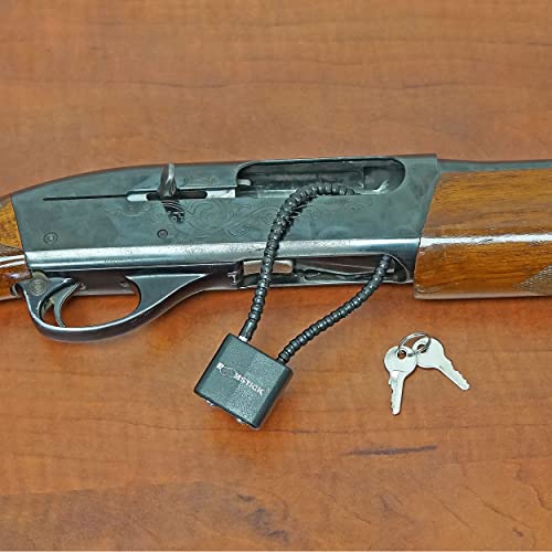 Boomstick Cable Gun Lock - Keyed Different - 9" Cable Length #TOP3