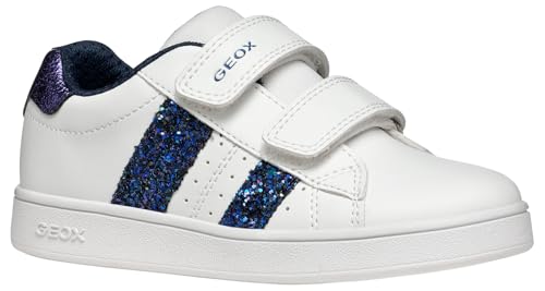 Geox Fille J Eclyper Girl A blanc 24 EU : fini les pieds chauds en fin de journée