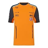 McLaren Set Up Camiseta Lando Norris Kids 2024, Arco de otoño/Phantom, 12-13 años