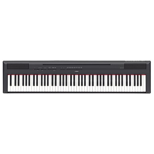 Yamaha P-115B - Piano digital (88 teclas, 14 sonidos), color negro
