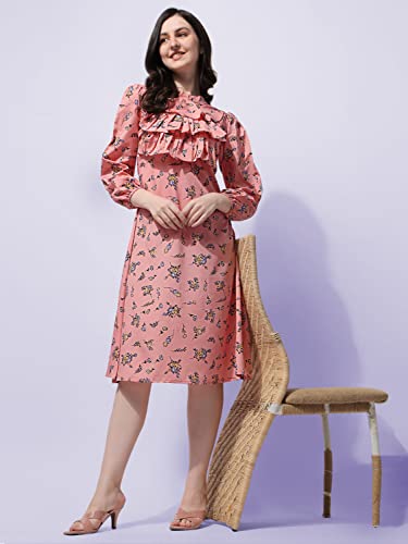 Image of OOMPH! Women's Wrap Knee Length Dress