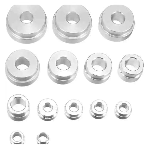 Kit d'installation et de retrait roulements 17 pièces outils alu