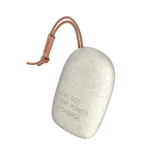 Kreafunk Care serie: Powerbank tocharge, 6700 mAh, materiali riciclati, grigio mélange
