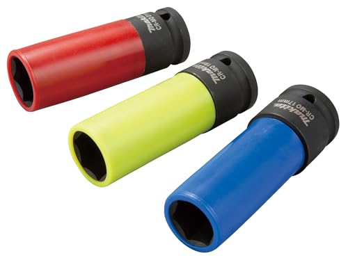 Douilles longues 1/2 Makita pour débloquer les écrous coincés sans rayer les jantes