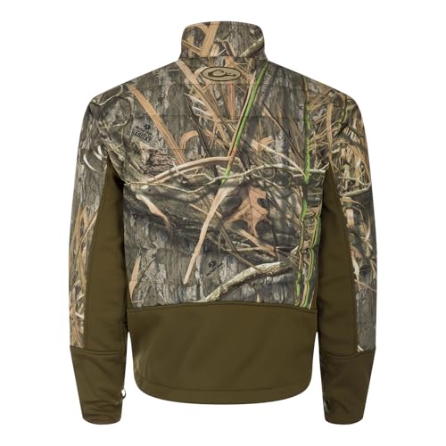 DRAKE Men's LST Double Down Endurance Hybrid Liner Insulated Breathable Adjustable Stretchy Full-Zip Outdoor Hiking Jacket2