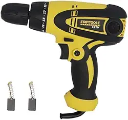 Parafusadeira Elétrica 350W, 127V, com Mandril de Aperto Rápido, 25 Níveis de Velocidade, Função Reversível, LED Embutido, 22x19.5x7cm