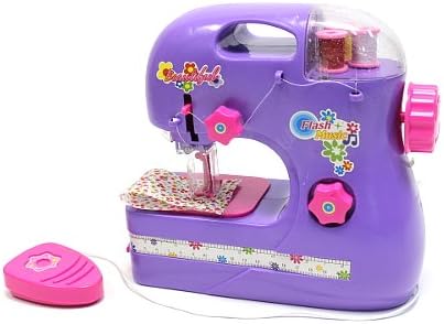 Amazon 電動 ミシン キッズ ミニ おもちゃ 玩具 足踏み ペダル 裁縫 手芸 ハンドメイド おもちゃ おもちゃ