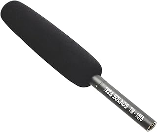 Tezavision® Dummy Fake Boom Mic Shotgun Fake Dummy Microphone for Interview, Media News Reporter and Broadcast Camera Dummy Fake Microphone (Black)