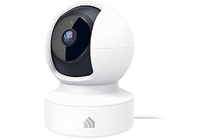 Kasa 2K QHD Security Camera Pan/Tilt with Starlight Sensor for Color Night Vision