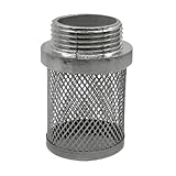 COTONLAKE 3/4inch 304 stainless steel filter head with External thread diameter of 25mm connected to DN20 3/4
