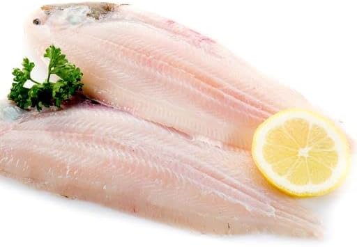 Wild-Caught Fish Holland Dover Sole | Quantity 4 (Skin On) | Approximate Weight Per Fish (1 lbs) | Gourmet Seafood | Delivered To Your Door | All Fresh