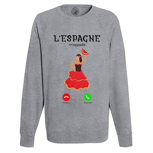 Sweat L'Espagne m'appelle Flamenco cadeau idéal passionné