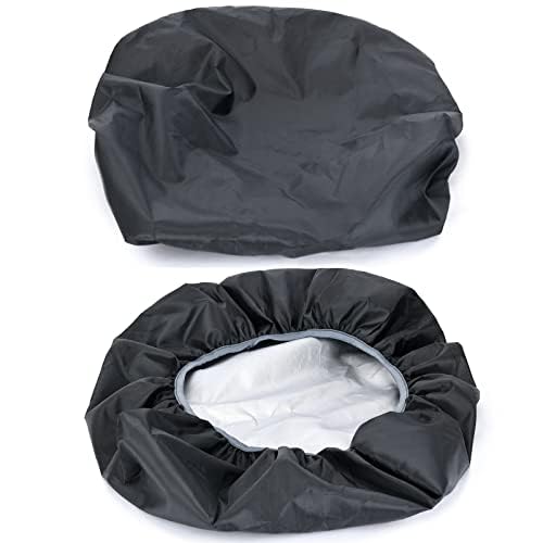 DUSLANG 17 Inch Laptop Backpack for Travel with Backpack Rain Cover College Backpack for Men Laptop Bag with USB Charging Port,Black