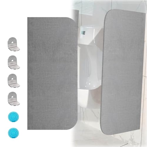 Separador de privacidad para urinarios de pared en centros comerciales 2