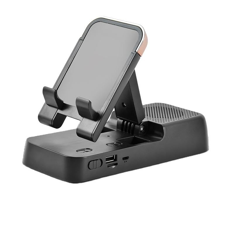 REMAXX Boss Stable and Non Slip Phone Holder with Built in Microphone Wireless Stereo Sound Speaker Compatible with 4 to 13 Inch Phones and Tablet Volume Mode Control (B0D1XN9P6Z) Amazon Price History, Amazon Price Tracker