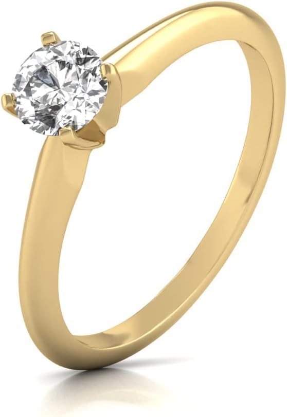 14-2 Carat Prong Solitaire Round Lab Grown Diamond Kuwait