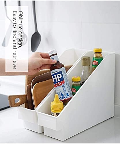 ALISSA 2PCS Multifunctional Under Sink Storage Sliding Box with Wheels For Use in Kitchen Home Garden Space Saver Storage Organizer & Container (INCLINED)